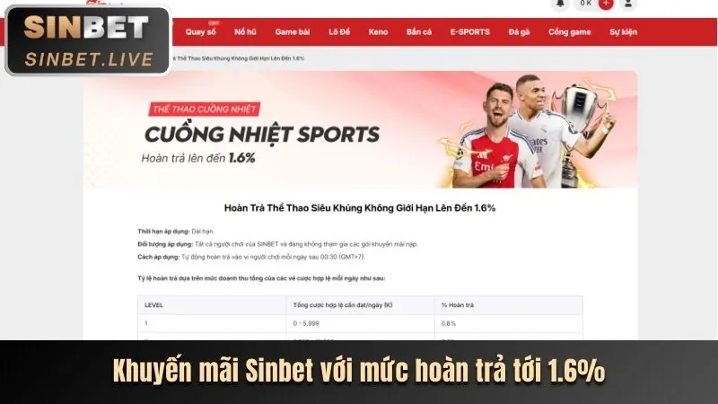 Hoàn Trả Casino